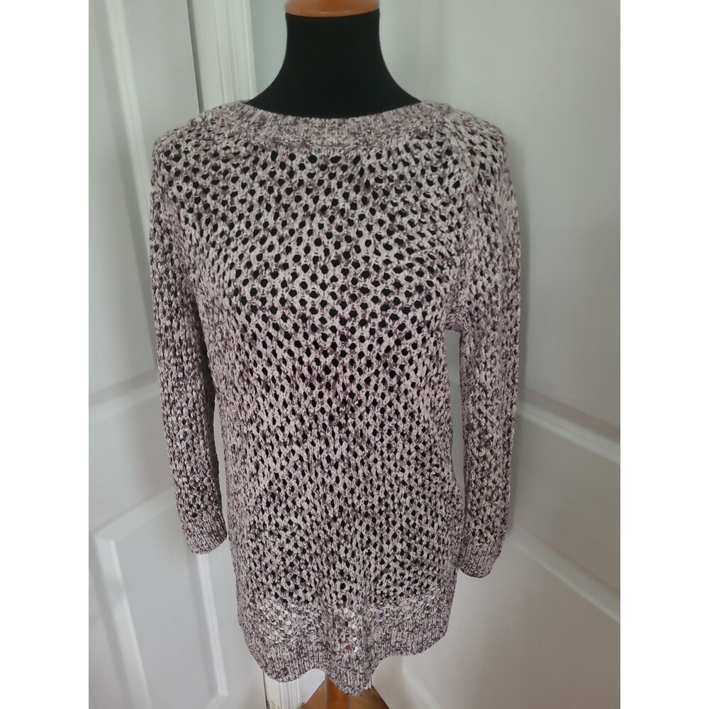 NWT Gap Brown Loose knit Summerweight Sz L Tall T50